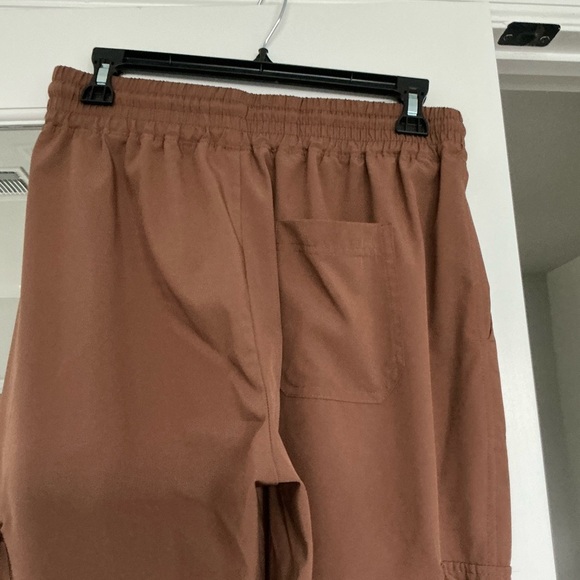 Old Navy Stretch Tech Joggers Pants Brown Taupe Size S - Picture 6 of 8